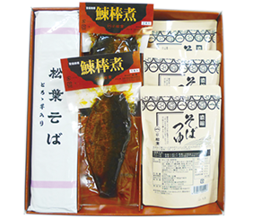 松葉 にしんそば詰合せ