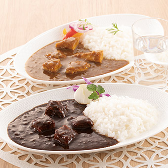 Kouji＆ko ビーフカレーとチキンカレー