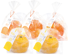 鶴屋吉信 柚子の鈴・伊予柑シャーベット詰合せ