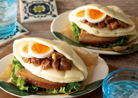 琉球かめ～食堂 ルーロー琉球バーガー