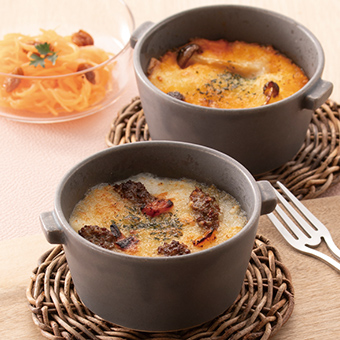 Kouji＆ko 黒毛和牛の麹ラザニア&グラタン