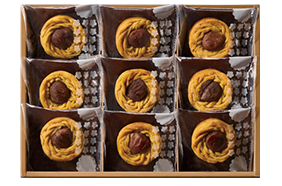 中島大祥堂 丹波撰菓 焼きモンブラン ～丹波栗のせ～