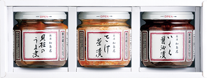 加島屋 中瓶詰3本セット