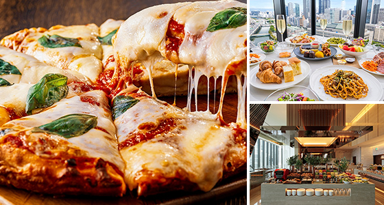 カンデオホテルズ大阪ザ・タワーⒶ THE C's SKY DINING 平日ランチビュフェ　ペアチケット福袋