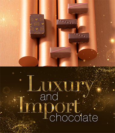 Luxury and Import chocolate