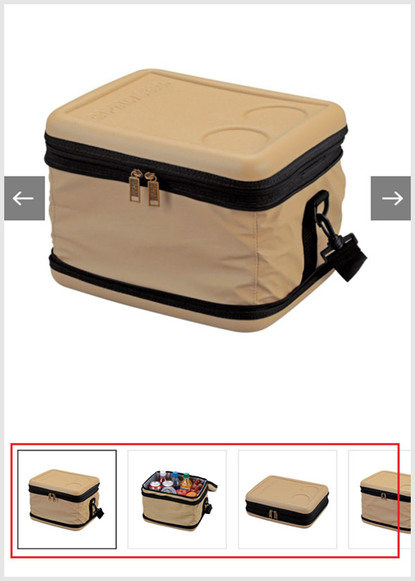 商品ページの画像について