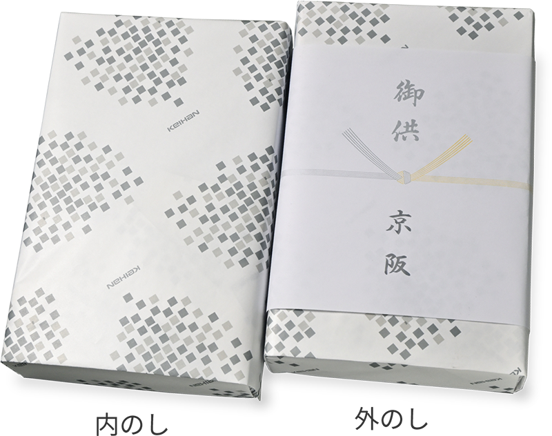 内のし・外のし