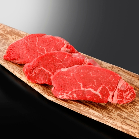 【限定20セット】《北海道ハーブ牛》ヒレステーキ1枚（100ｇ）×３枚