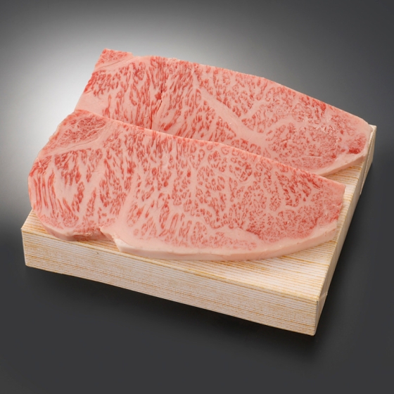 【父の日お届け】【限定10セット】《宮崎県産黒毛和牛 宮崎ハーブPremium》[厚切りカット] サーロインステーキ250ｇ×2枚
