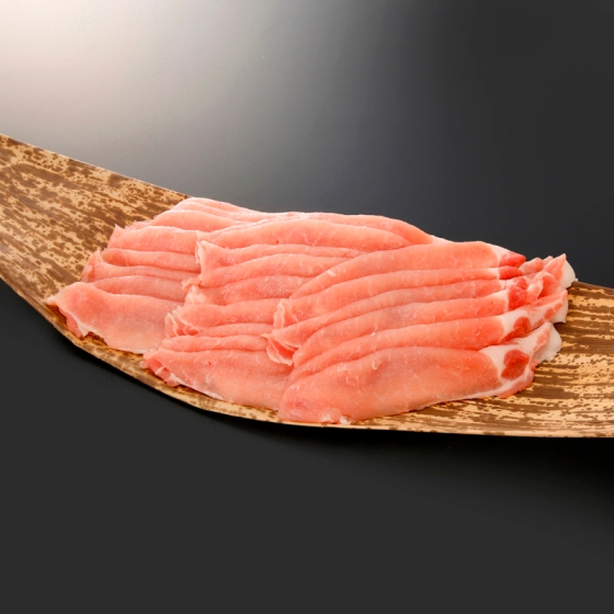 しゃぶしゃぶ用（ロース）100gあたり