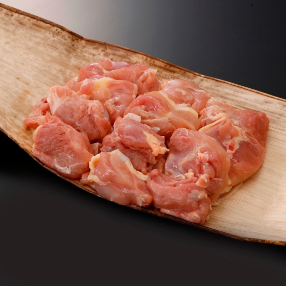 桜島どりゴールド 角切り（もも肉）100gあたり