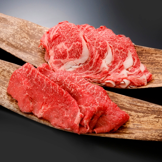 すき焼用セット（ロース300g、モモ300g）