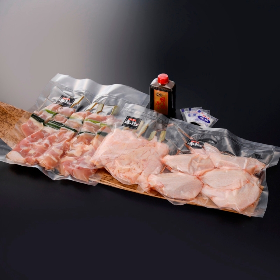 ［販売期間3/16～17］【京阪の精肉5周年】《鳥芳》伊勢赤どり やきとりセット