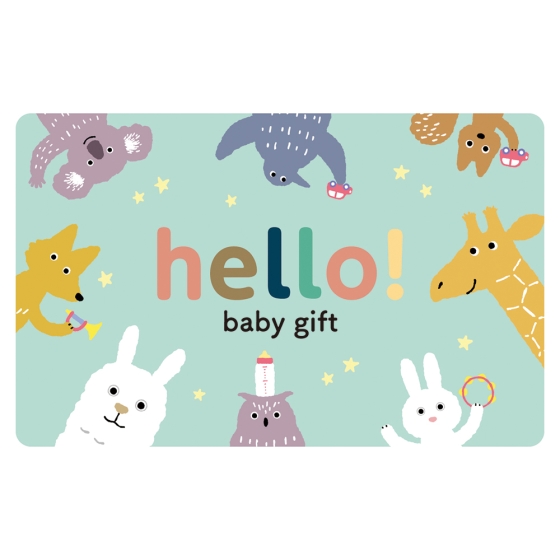 hello! baby gift　くま　カードタイプ