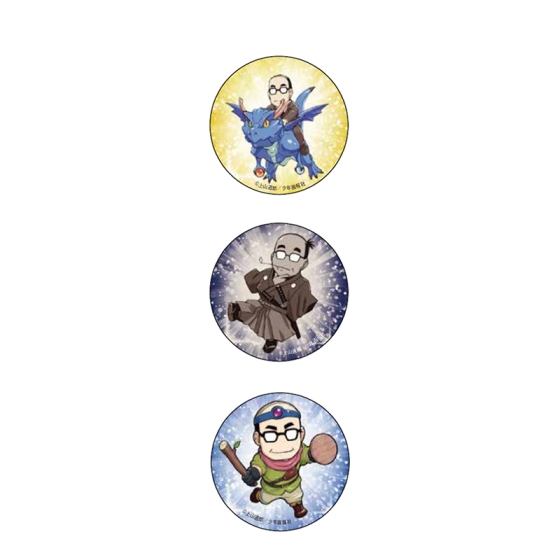 展覧会オリジナル缶バッジ3種セット