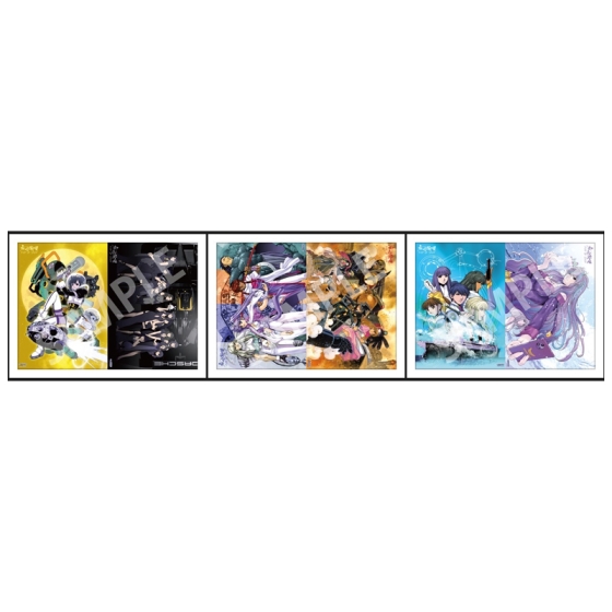展覧会オリジナルクリアファイル3種セット