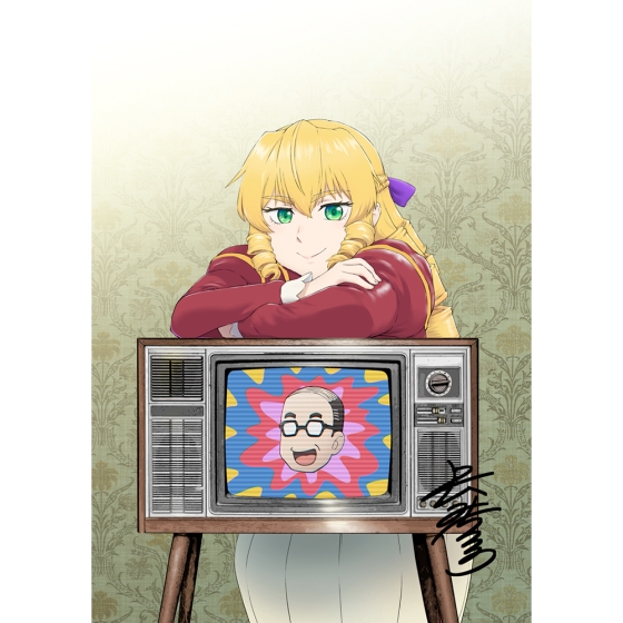 デジタルサイン入り扉絵複製原画 J