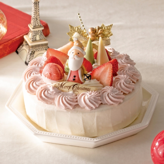 エレ・モンターニュ いちごのクリスマスデコレーション