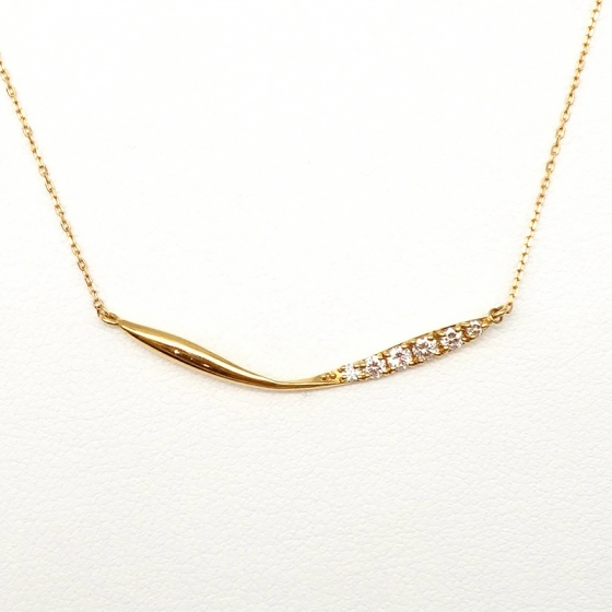 K18 ダイヤモンド ペンダント