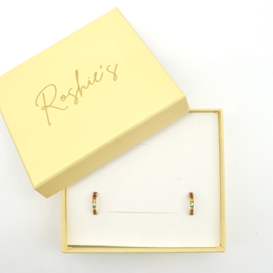 K18 マルチストーン ピアス - 京阪百貨店オンラインストア