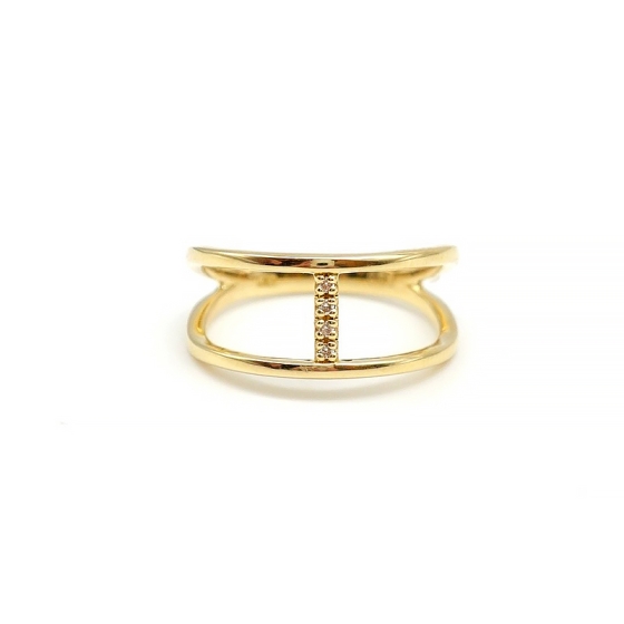 K18 ダイヤモンド リング