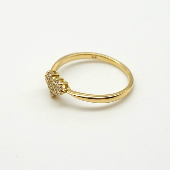 K18　ダイヤモンド　リング　約17.5号 K18 ダイヤモンド リング - 京阪百貨店オンラインストア