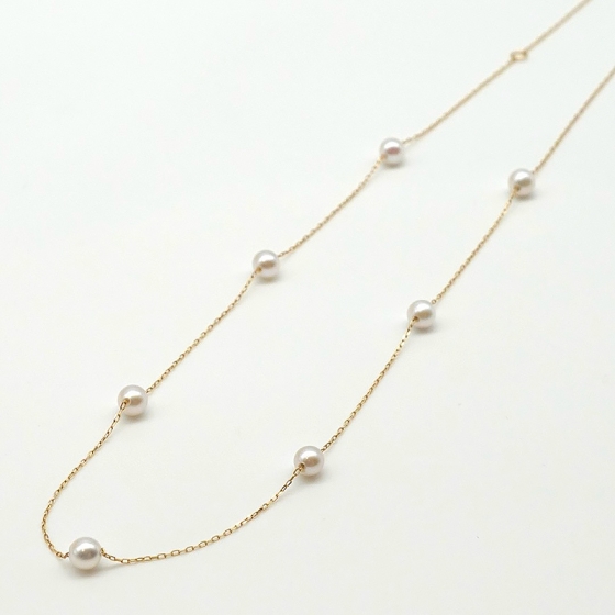 K18 あこやパールネックレス - 京阪百貨店オンラインストア