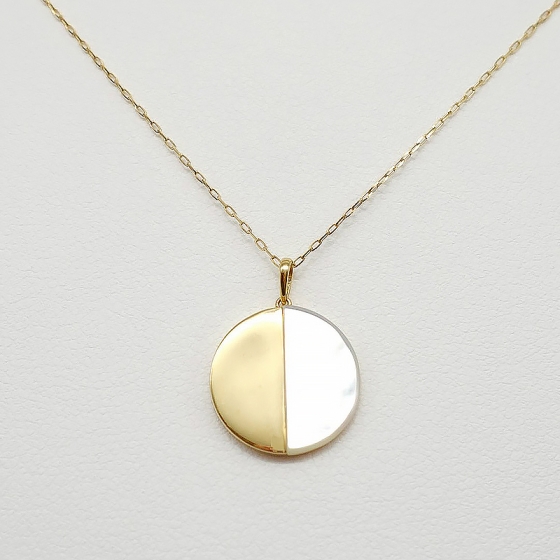 K18 白蝶貝ペンダント