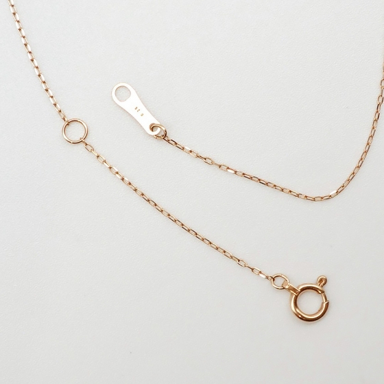 (M0807-1)K18 PGダイヤモンドペンダント2-0.06ct M0807-1)K18 PGダイヤモンドペンダント2-0.06ct M0807-1)K18 PG