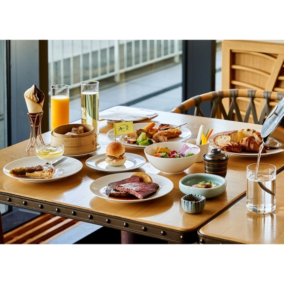 【守口店受取】ウェスティン都ホテル京都A　オールデイダイニング「洛空」ペアランチブッフェチケット福袋