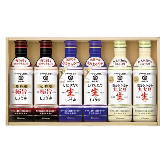 新鮮醤油詰合せ