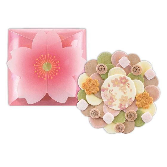 お花見えびせんべい