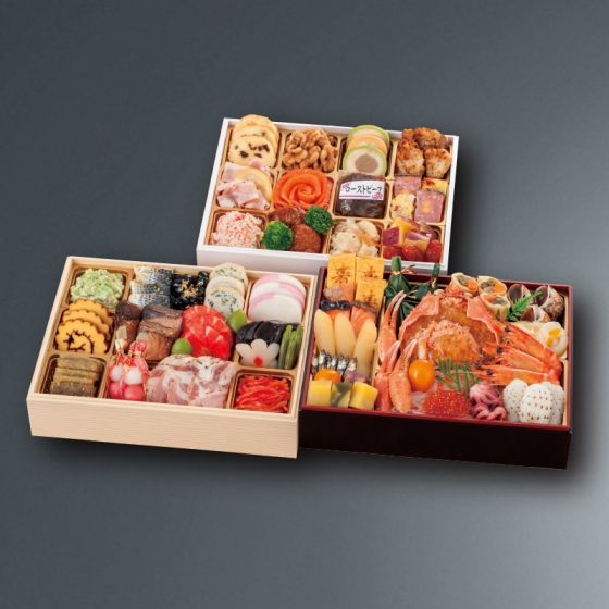 渡月庵・月香・宝生亭 北陸温泉旅館コラボ 和・洋風おせち