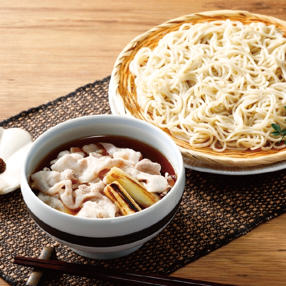松本 こばやし 黒豚せいろ信州蕎麦（茹で麺）2食セット