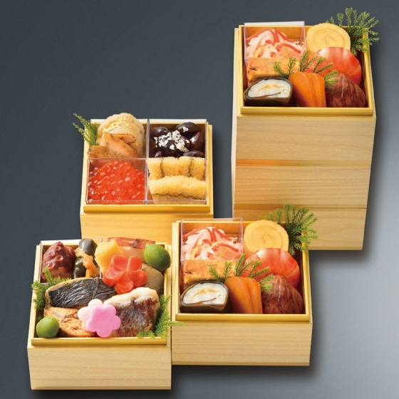 京都・平等院表参道 竹林 和風個食おせち