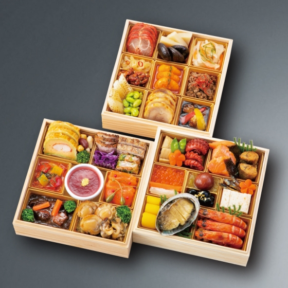 日本料理 中村孝明＆オテル・ド・ヨシノ＆赤坂璃宮 和・洋・中華風おせち