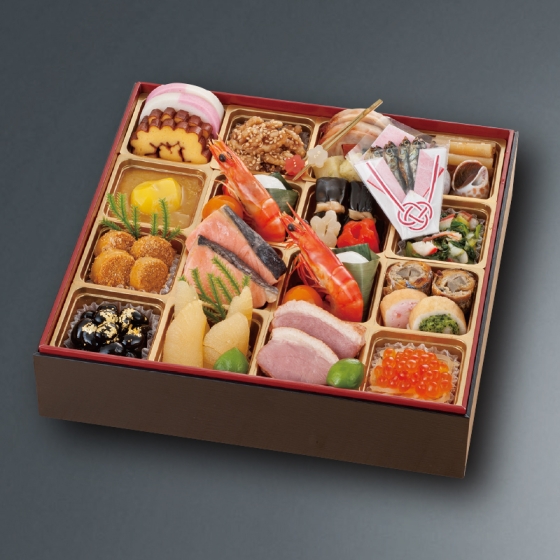 京都 湯の花温泉 渓山閣 和風おせち