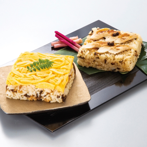 吉野喜 蒸し寿司と穴子蒸し寿司詰合せ