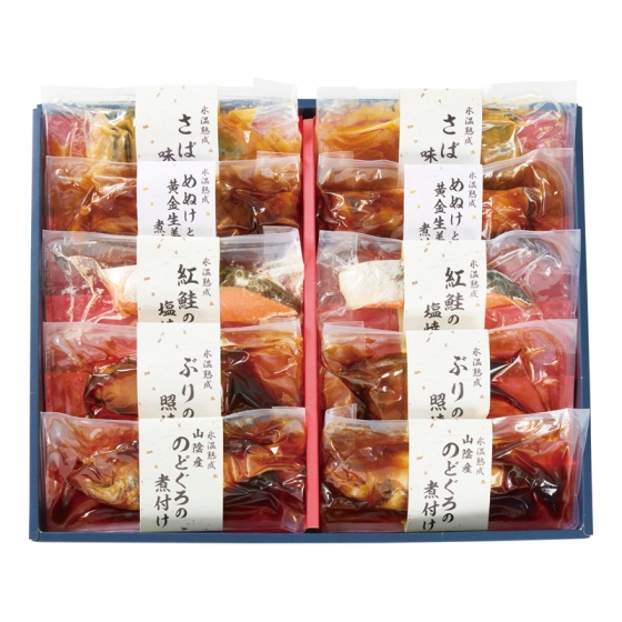 鳥取 ダイマツ 氷温熟成 煮魚・焼き魚ギフトセット10切