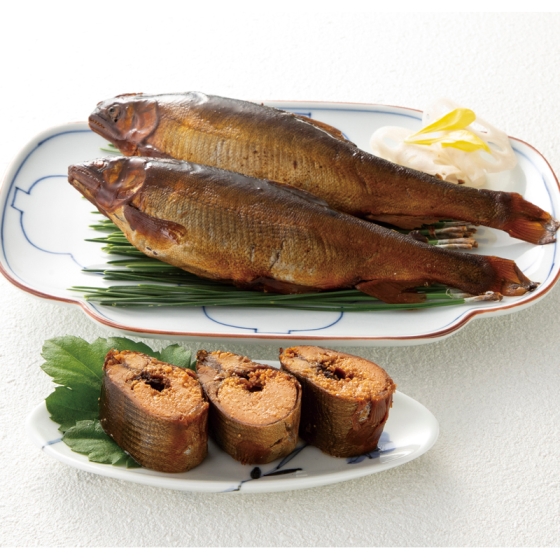 あゆの店きむら 子持ちあゆの姿煮