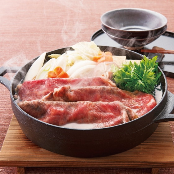 大阪 はり重 黒毛和牛のすき焼セット