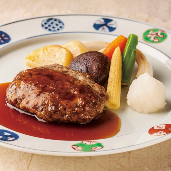 浅草今半 黒毛和牛ハンバーグセット