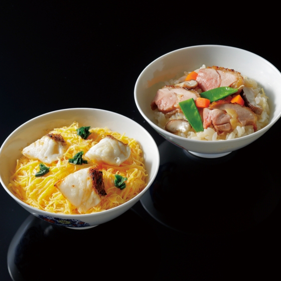 京都吉兆 贅沢御飯 2種4個 鯛御飯・鶏御飯