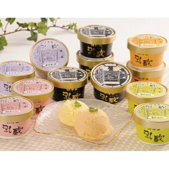 「乳蔵」北海道アイスクリーム5種12個