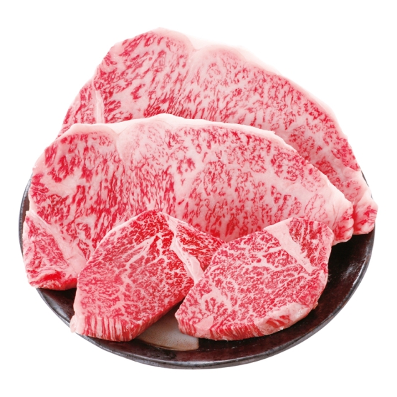 宮崎県産黒毛和牛宮崎ハーブPremiumステーキセット