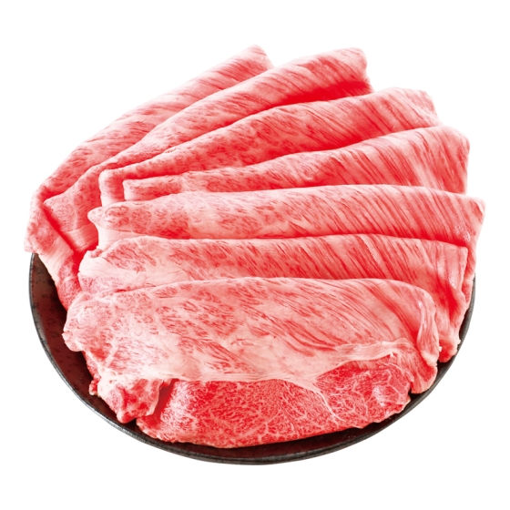 宮崎県産黒毛和牛宮崎ハーブPremiumすき焼用（肩ロース）