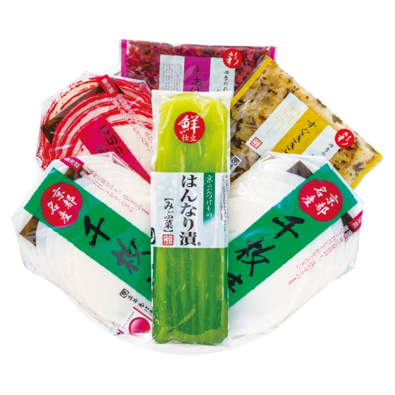 土井志ば漬本舗 千枚漬お漬物くらべ