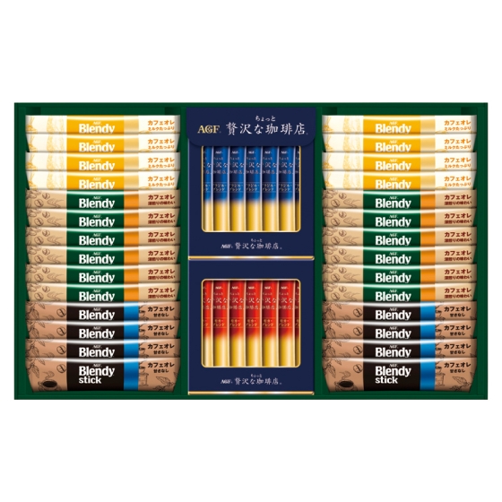 AGF スティックカフェオレ＆ブラックアソートギフト