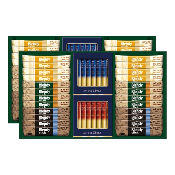 AGF スティックカフェオレ＆ブラックアソートギフト