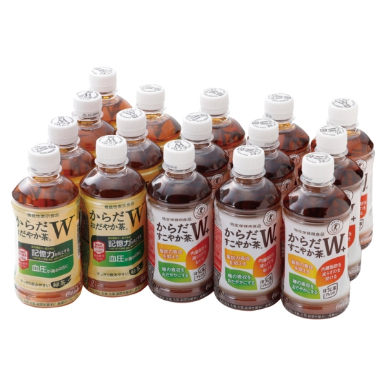 日本コカ・コーラ からだすこやか茶W＋ からだおだやか茶W詰合せ